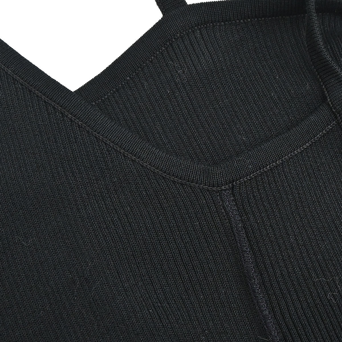 Chanel 1995 Camisole Top Black #44