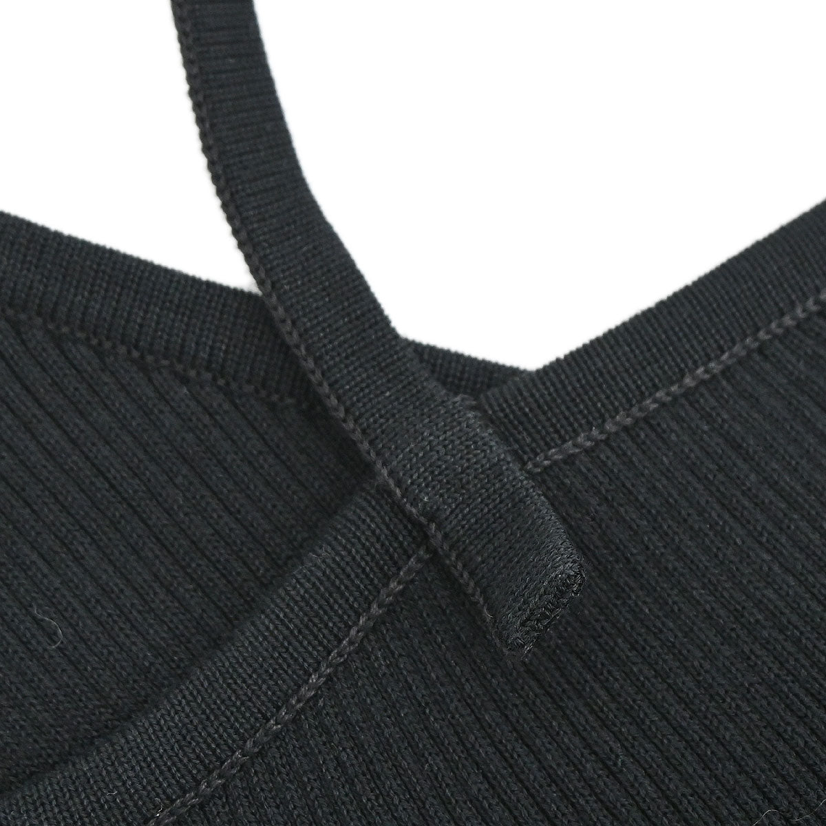 Chanel 1995 Camisole Top Black #44
