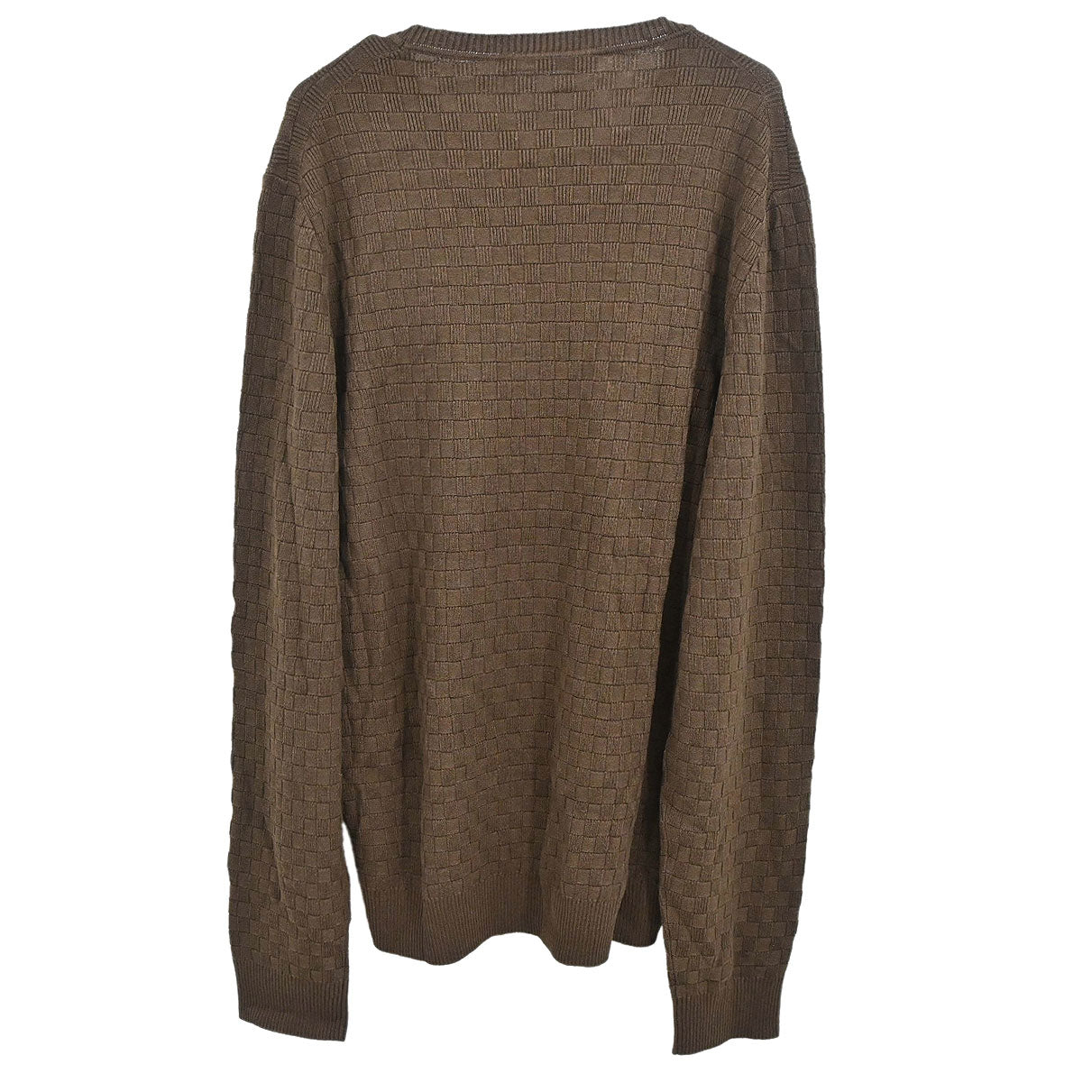 Louis Vuitton 2018 Long Sleeve Knit Top Brown #XXL