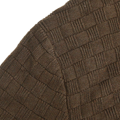 Louis Vuitton 2018 Long Sleeve Knit Top Brown #XXL