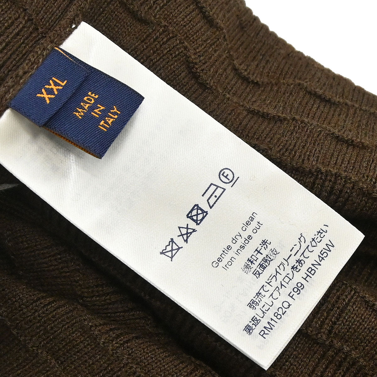 Louis Vuitton 2018 Long Sleeve Knit Top Brown #XXL – AMORE Vintage