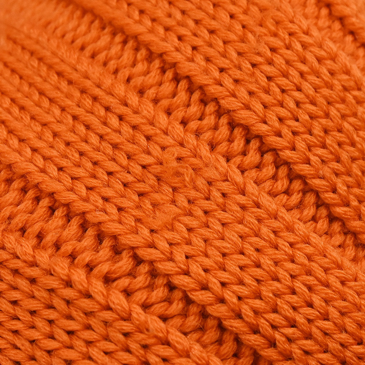 Hermes Long Sleeve Pullover Knit Top Orange #L