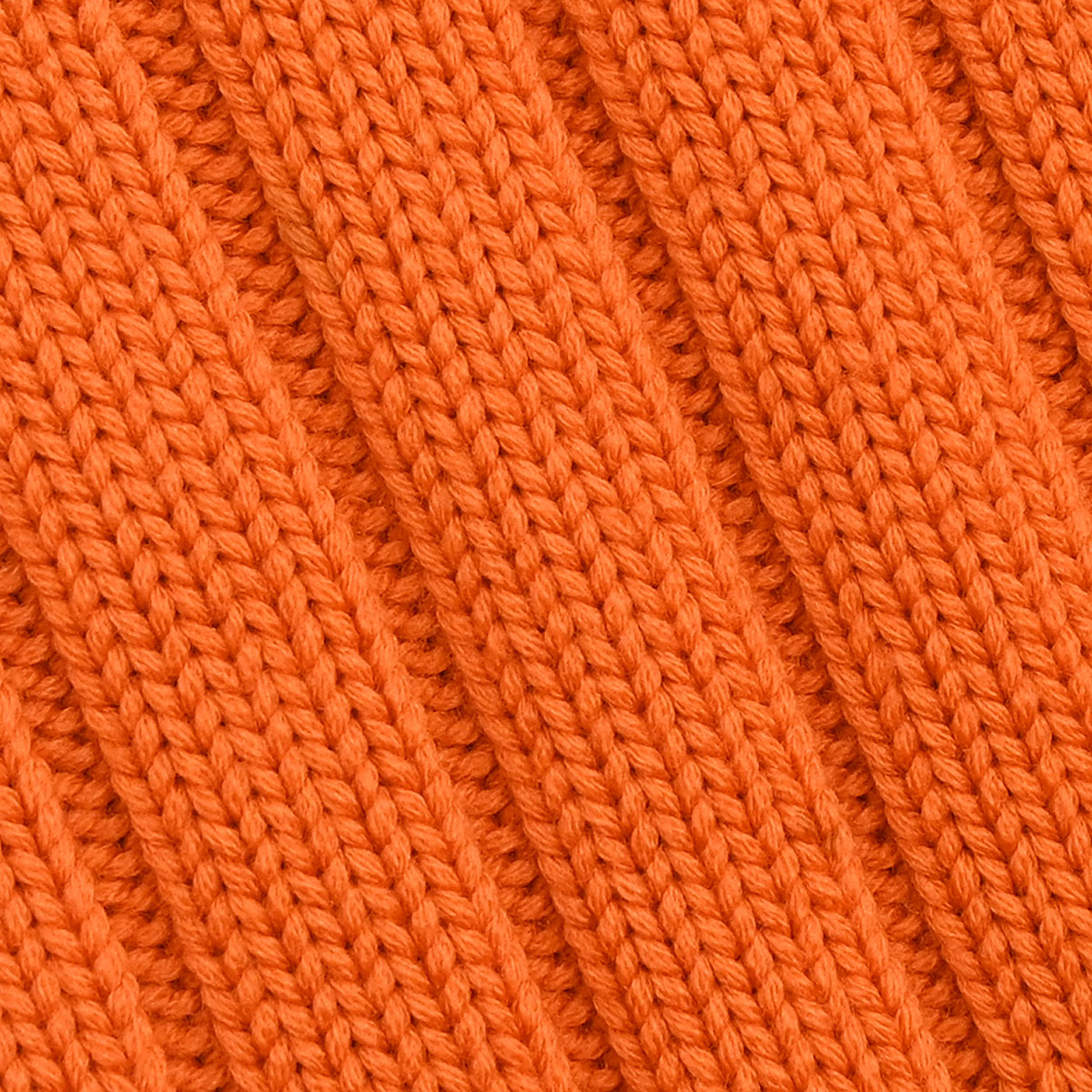 Hermes Long Sleeve Pullover Knit Top Orange #L