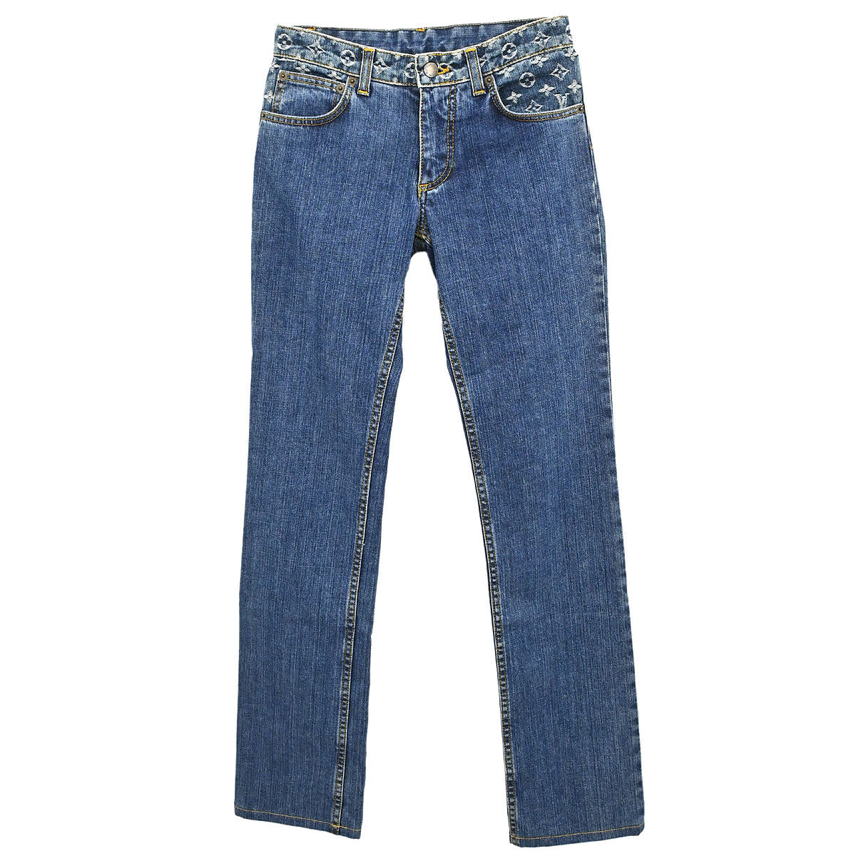 Louis Vuitton 2006 Denim Long Pants Blue #34