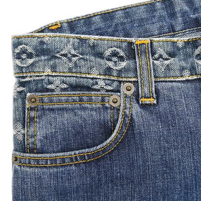 Louis Vuitton 2006 Denim Long Pants Blue #34