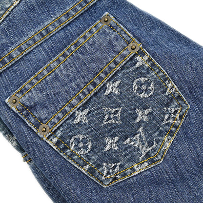 Louis Vuitton 2006 Denim Long Pants Blue #34