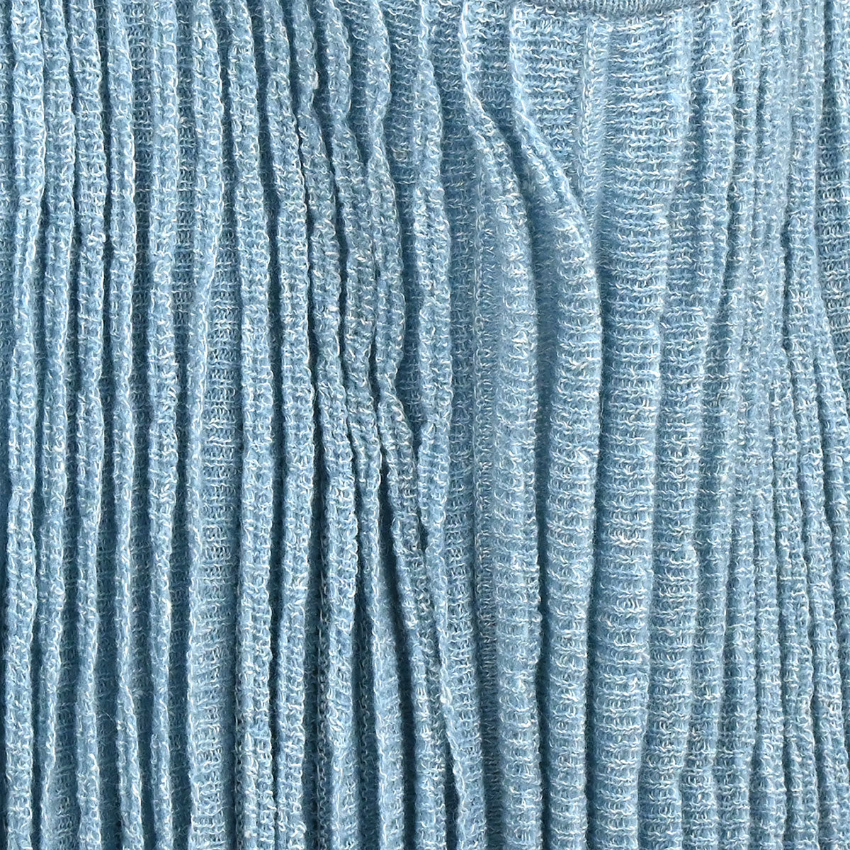 Chanel 2013 Knit Sleeveless Dress Light Blue #36
