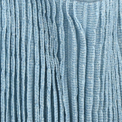 Chanel 2013 Knit Sleeveless Dress Light Blue #36
