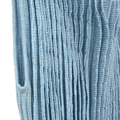 Chanel 2013 Knit Sleeveless Dress Light Blue #36
