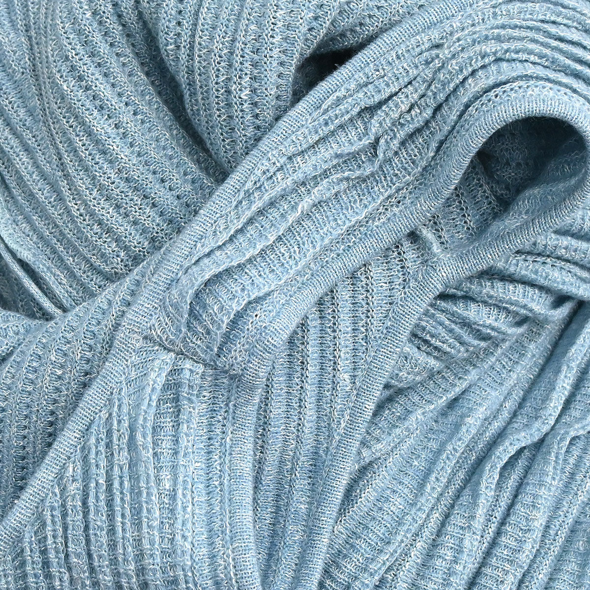 Chanel 2013 Knit Sleeveless Dress Light Blue #36