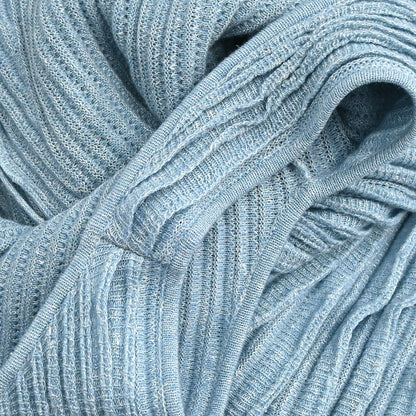 Chanel 2013 Knit Sleeveless Dress Light Blue #36