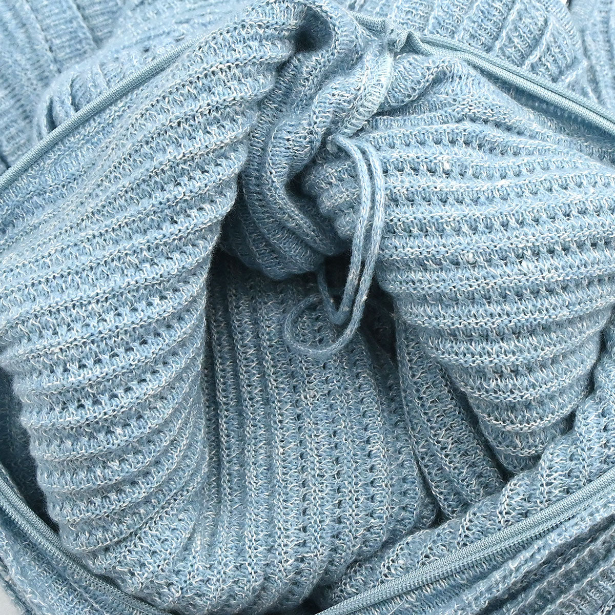 Chanel 2013 Knit Sleeveless Dress Light Blue #36