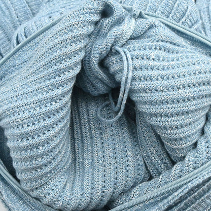 Chanel 2013 Knit Sleeveless Dress Light Blue #36