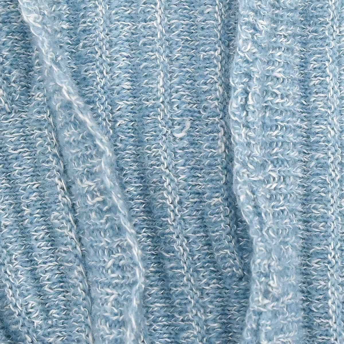 Chanel 2013 Knit Sleeveless Dress Light Blue #36