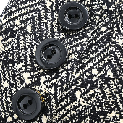 Christian Dior Setup Suit Jacket Skirt Black #40–42