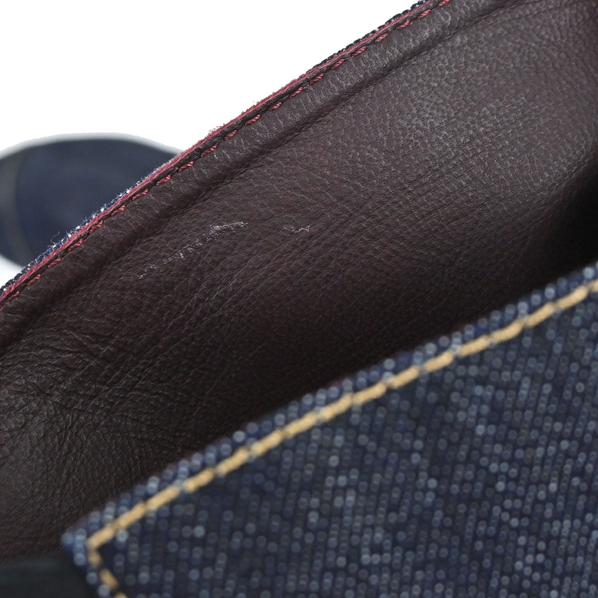 Chanel * Boots Shoes Denim Indigo Shoes #38 1/2