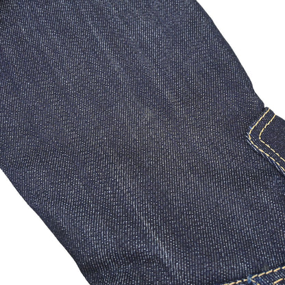 Chanel * Boots Shoes Denim Indigo Shoes #38 1/2