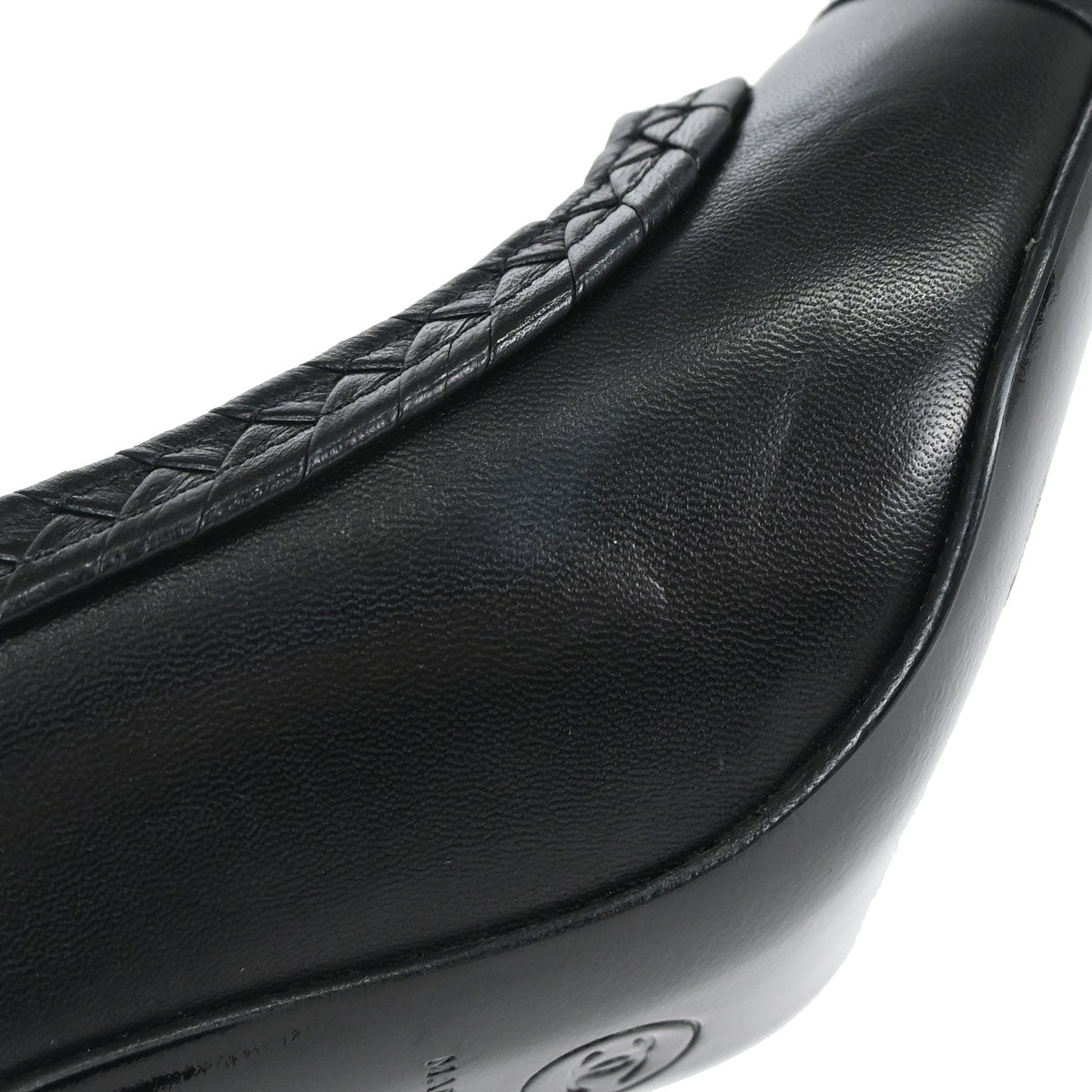 Chanel * Pumps Shoes Black Shoes #36