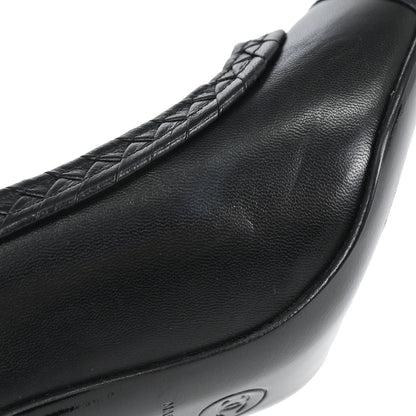 Chanel * Pumps Shoes Black Shoes #36