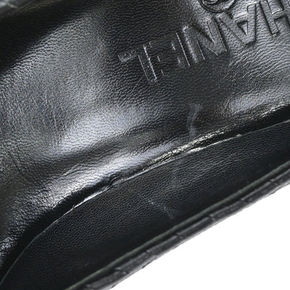 Chanel * Pumps Shoes Black Shoes #36