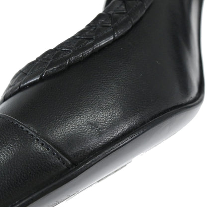 Chanel * Pumps Shoes Black Shoes #36