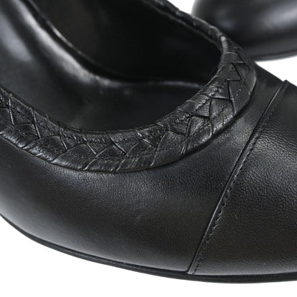 Chanel * Pumps Shoes Black Shoes #36