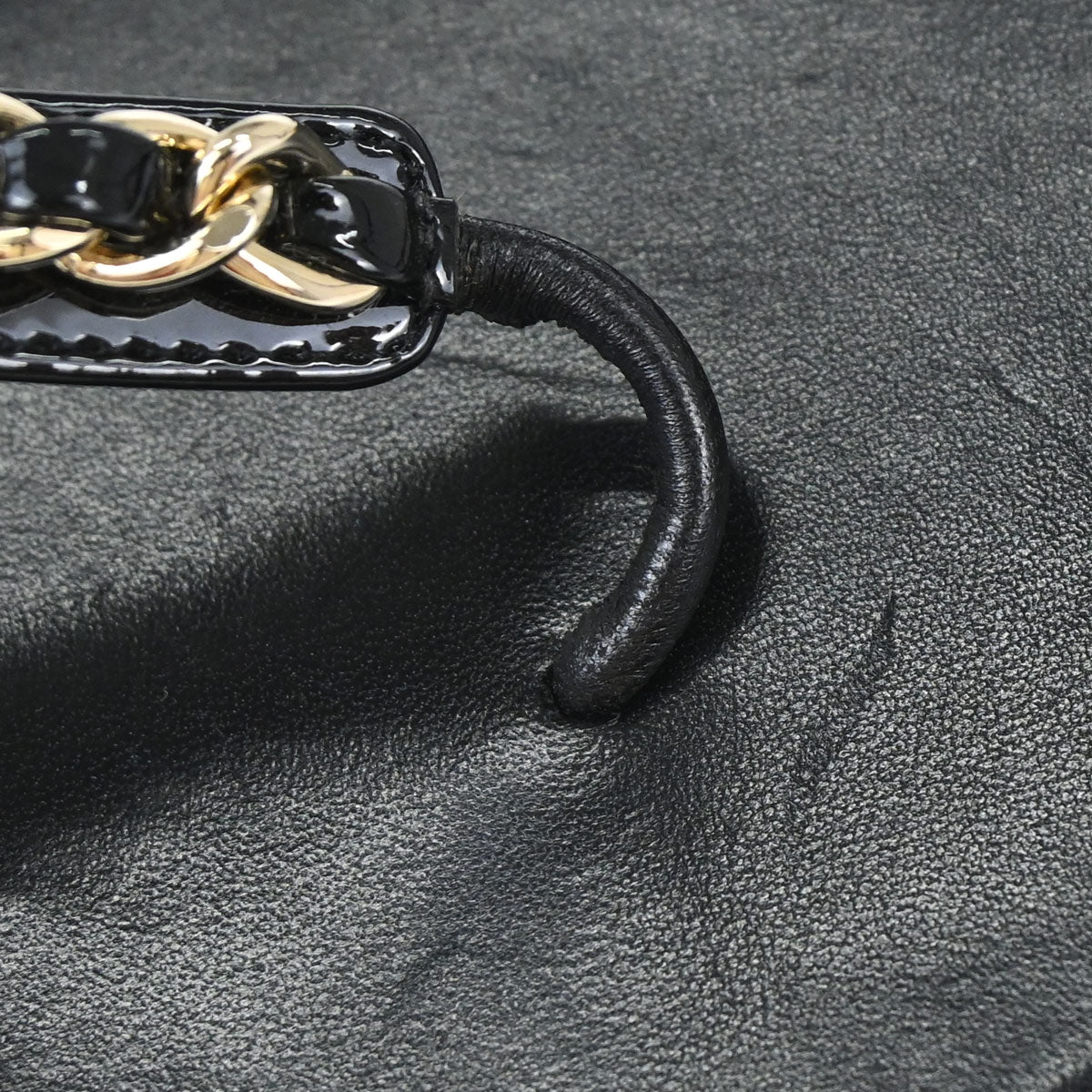 Chanel * Sandals Shoes Black Shoes #36 1/2