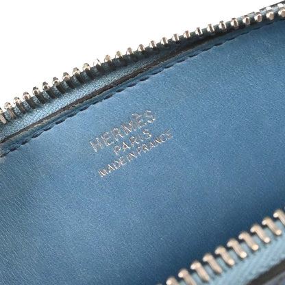 Hermes * Blue Jean Ostrich Bolide 27 2way Shoulder Handbag