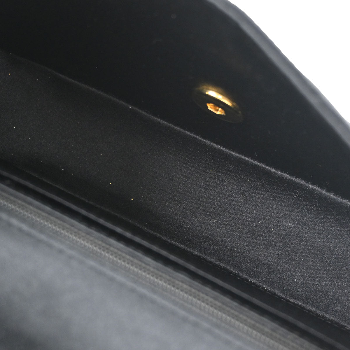 Chanel Black Satin Mini Diana Shoulder Bag