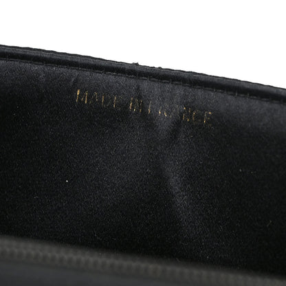 Chanel Black Satin Mini Diana Shoulder Bag