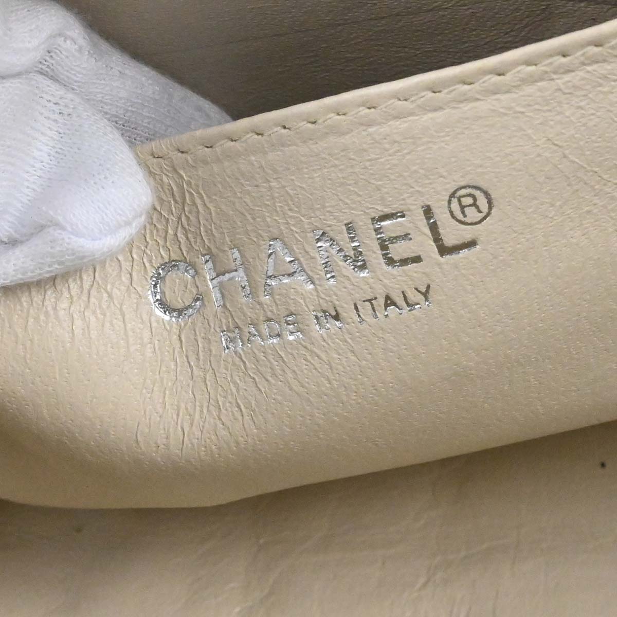 Chanel 2002-2003 Black Lambskin Choco Bar Handbag