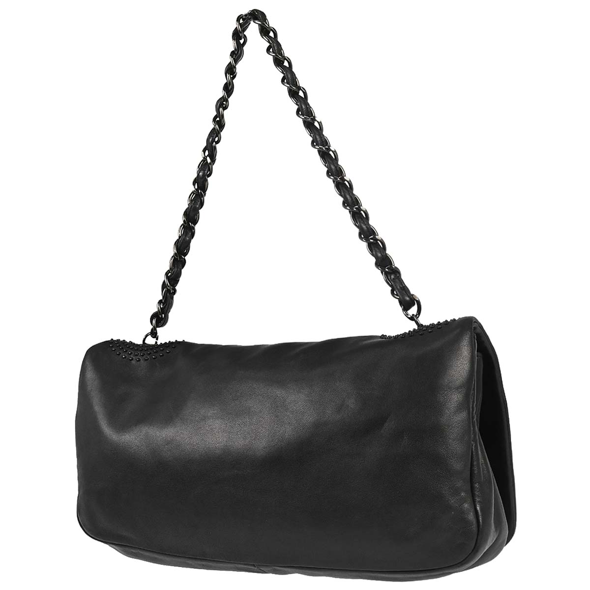 Chanel 2008-2009 Black Lambskin Handbag