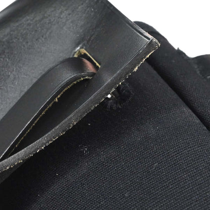 Hermes Black Natural Toile Officier GM Herbag TPM 2 in 1 Shoulder Bag