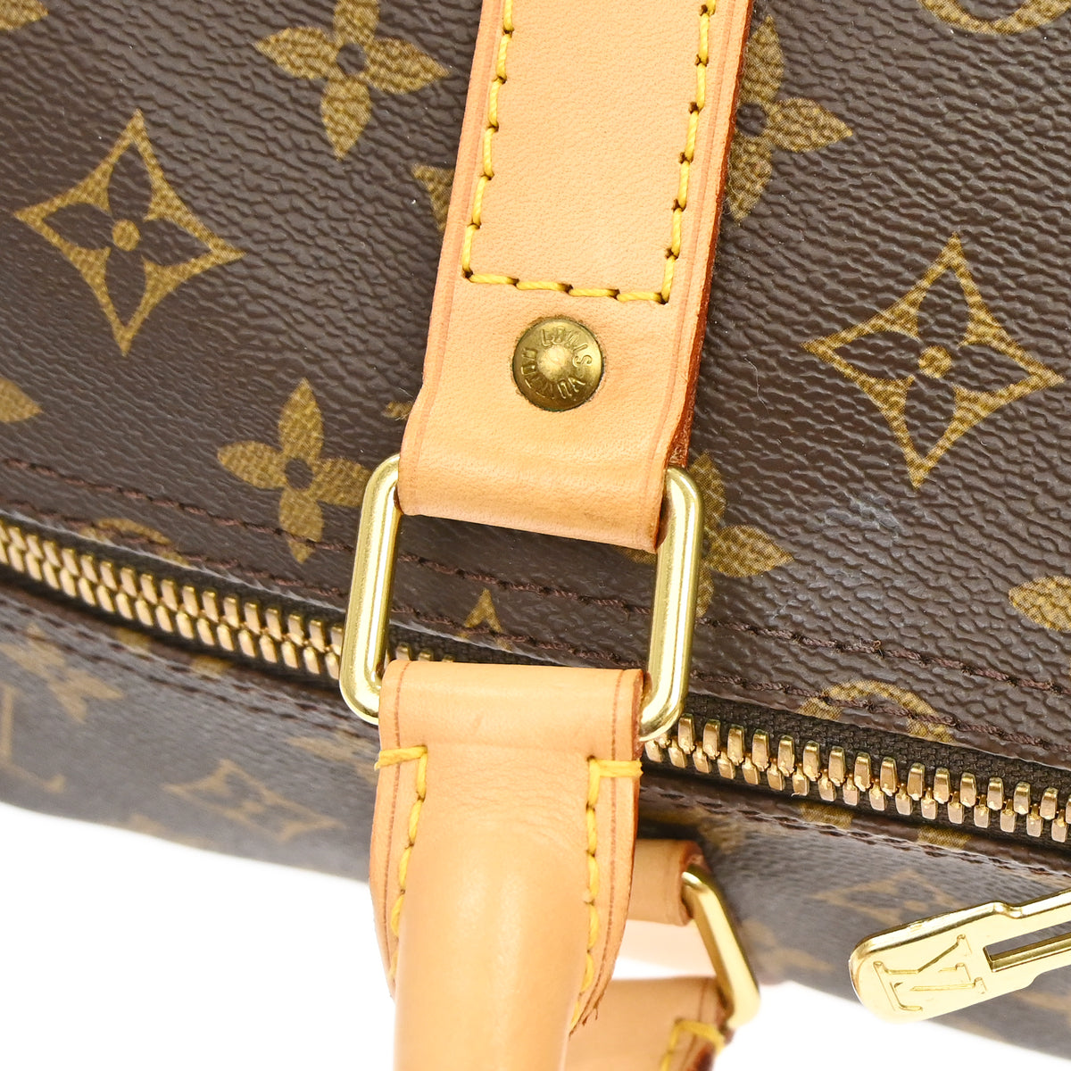 Louis Vuitton 1996 Monogram Keepall Bandouliere 60 Duffle Bag M41412