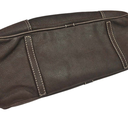 Loewe * Brown Leather Anagram 2way Shoulder Tote Bag