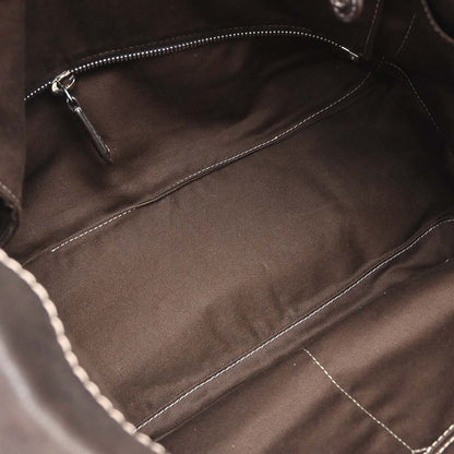 Loewe * Brown Leather Anagram 2way Shoulder Tote Bag