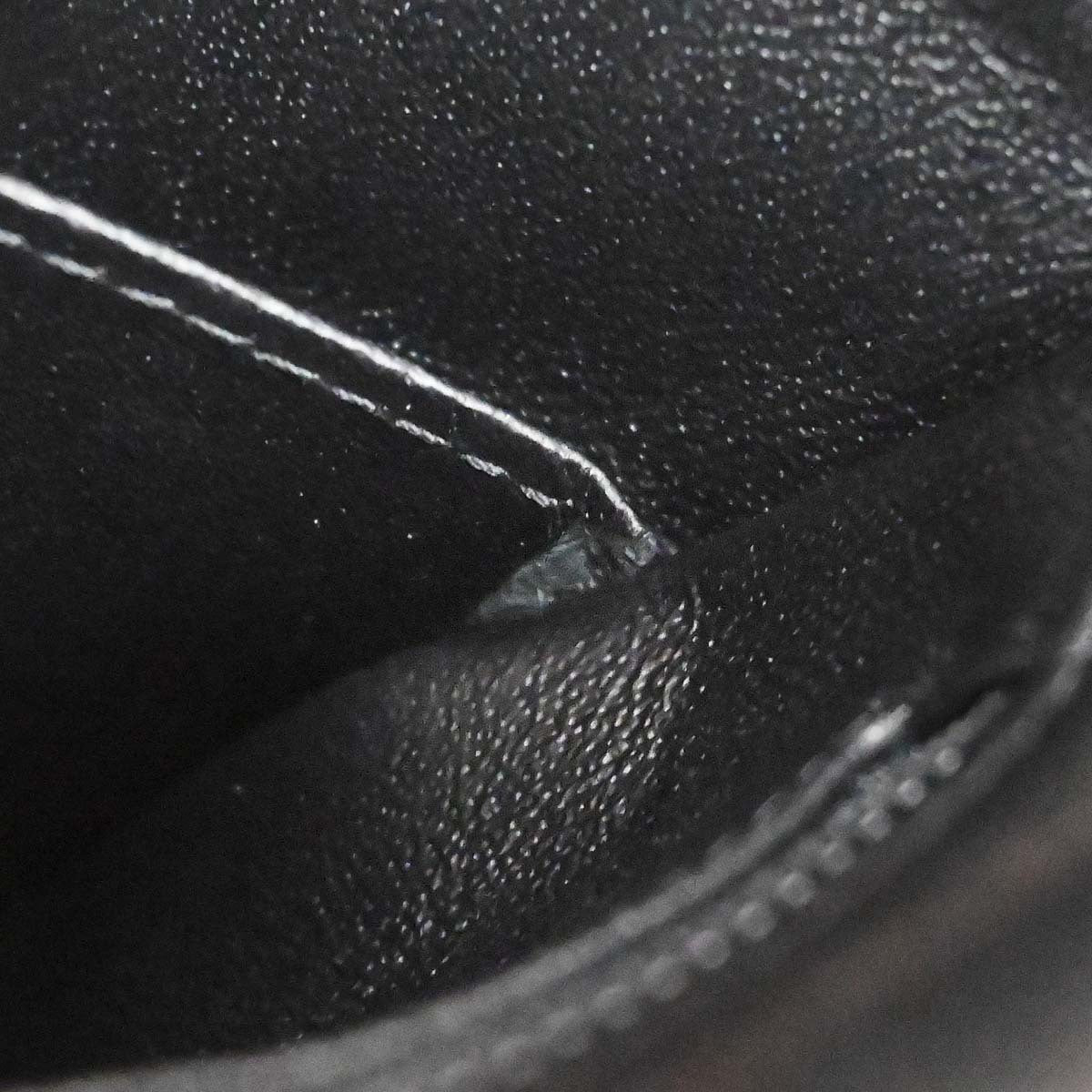 Chanel Black Lambskin Mini Classic Square Flap Shoulder Bag 17