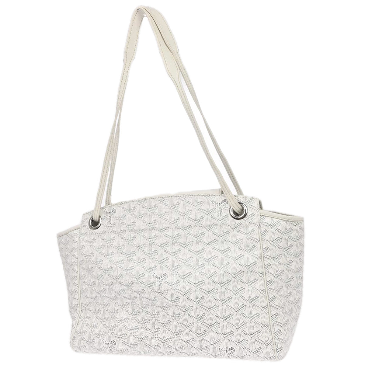 Goyard White Rouette Shoulder Bag