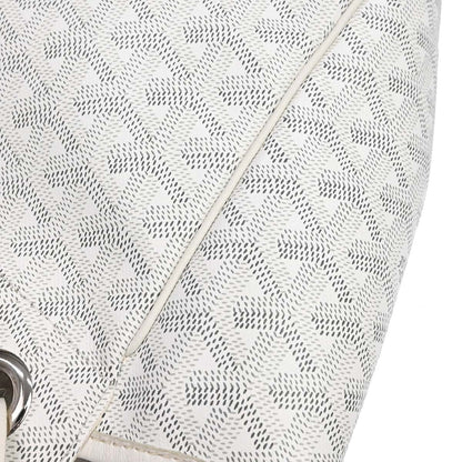 Goyard White Rouette Shoulder Bag