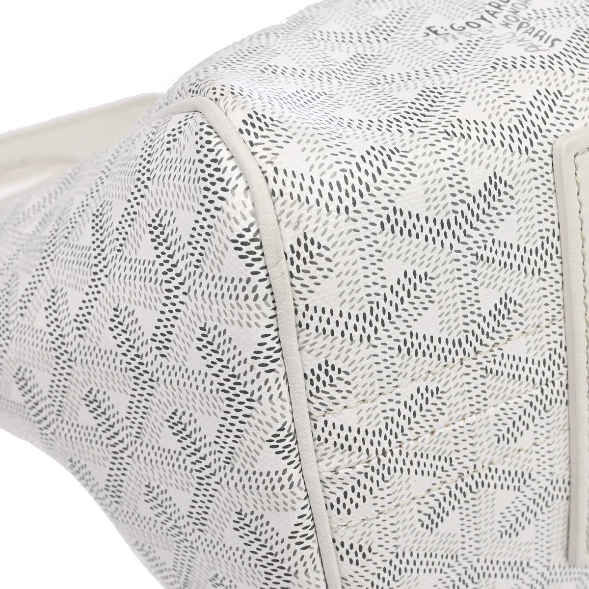 Goyard White Rouette Shoulder Bag