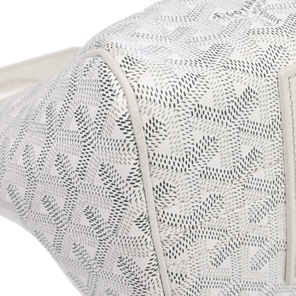 Goyard White Rouette Shoulder Bag