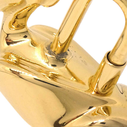 Hermes Pelican Motif 1992 Limited Cadena Padlock Gold Bag Charm