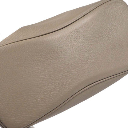 Hermes Etoupe Gray Taurillon Clemence So Kelly 26 Shoulder Bag