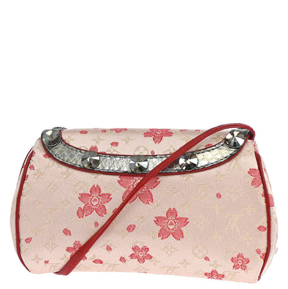 Louis Vuitton 2003 Monogram Cherry Blossom Griotte Shoulder Bag M92588