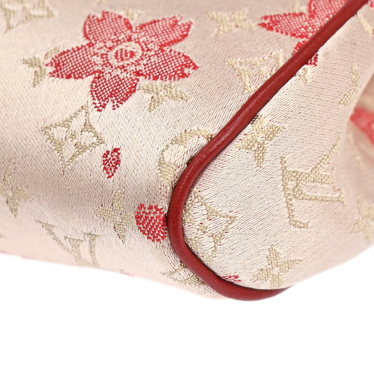 Louis Vuitton 2003 Monogram Cherry Blossom Griotte Shoulder Bag M92588