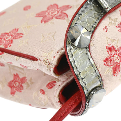 Louis Vuitton 2003 Monogram Cherry Blossom Griotte Shoulder Bag M92588
