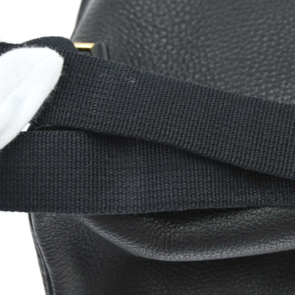 Hermes Black Togo Kelly A Dos GM Backpack