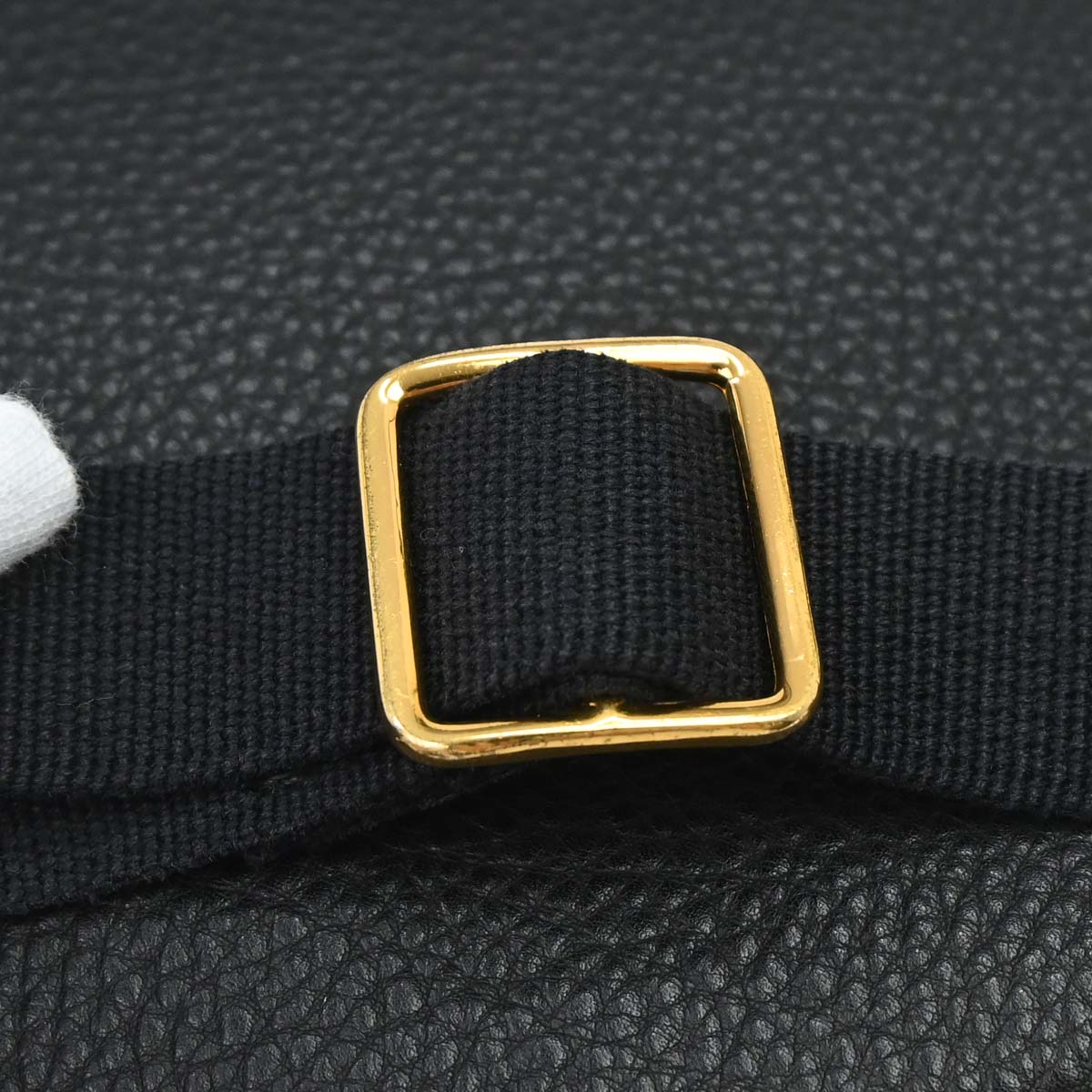 Hermes Black Togo Kelly A Dos GM Backpack