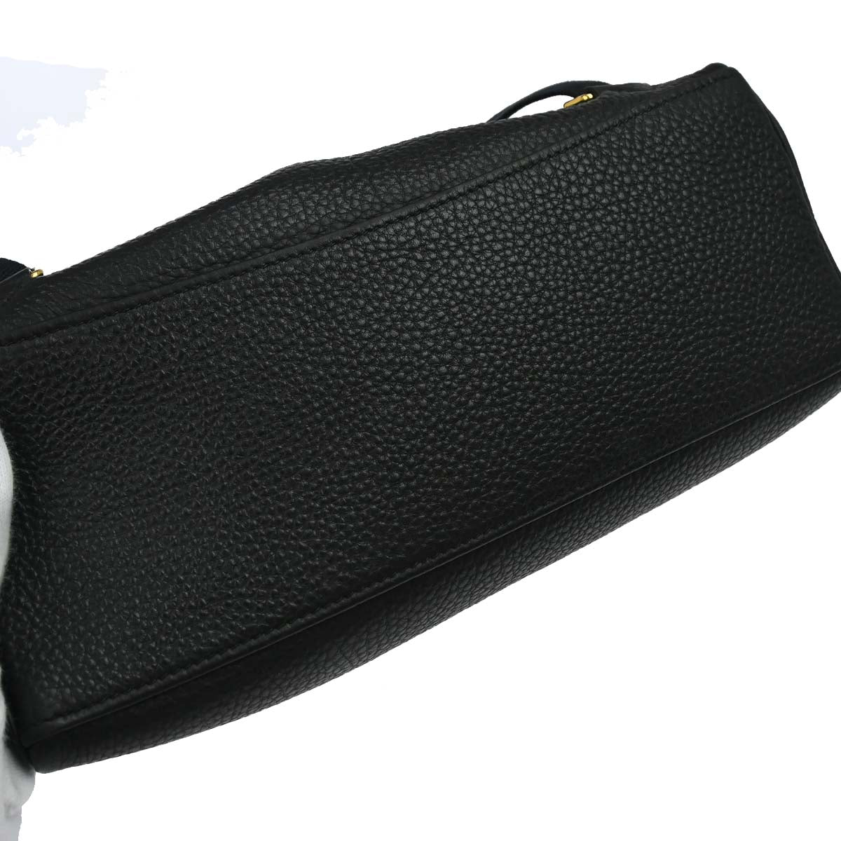 Hermes Black Togo Kelly A Dos GM Backpack