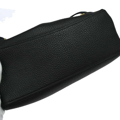 Hermes Black Togo Kelly A Dos GM Backpack